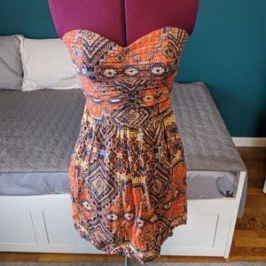 Strapless Sundress Dress